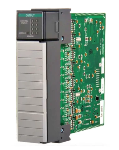 Allen-Bradley 1746-NO8I SLC 500 Модуль аналогового струмового виводу високої щільності, 8 індивідуально конфігурованих вихідних каналів із 16-бітовою роздільною здатністю